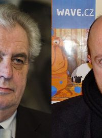 Miloš Zeman vs. Martin C. Putna