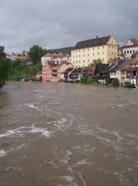 Červnové povodně roku 2013 v Českém Krumlově
