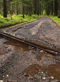 Povodně poničily i národní park v Krkonoších - cesta na Rýchory