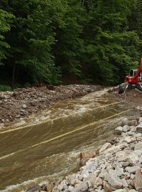 Povodně poničily i národní park v Krkonoších - Svoboda nad Úpou