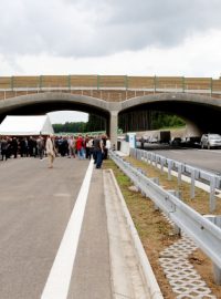 Nový úsek dálnice D3 z Tábora do Veselí nad Lužnicí byl slavnostně otevřen