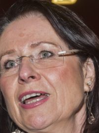 Bývalá předsedkyně Poslanecké sněmovny a kandidátka na volebního lídra ODS Miroslava Němcová na regionálním sněmu pražské ODS