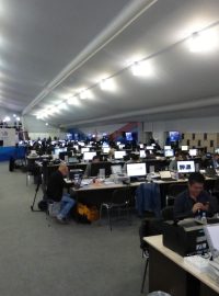 Summit G20 v Petrohradě – tiskové centrum
