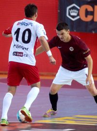 Futsalové derby mezi Spartou a Slavií