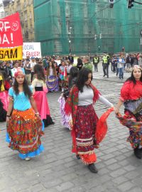 Druhý ročník pochodu Roma Pride v Praze