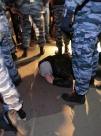 Zásah ruské policie (ilustrační foto)
