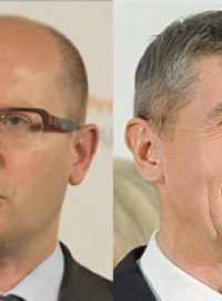 Bohuslav Sobotka a Andrej Babiš