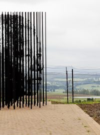 Nelson Mandela - památník Hawick v JAR na místě, kde byl Nelson Mandela zatčen