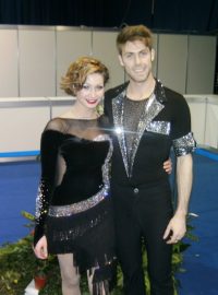 Česko-francouzský taneční pár reprezentující ČR Lucie Myslivečková-Neil Brown