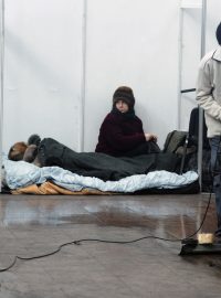 Jak žijí demonstranti v Národním Ukrajinském domě