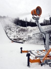 V Harrachově se připravují na mistrovství světa v letech na lyžích, které začne 13. března