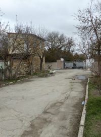 Základna ukrajinské armády v Jevpatorii