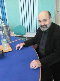 prof. Mons. Tomáš Halík, čerstvý držitel prestižní Templetonovy ceny za náboženství, ve studiu Českého rozhlasu Hradec Králové