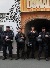 Pochod radikálů Ústím nad Labem na 1. máje