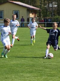 Souboj malých kladenských fotbalistů se Staakenem Berlín