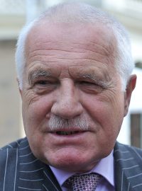 Bývalý prezident Václav Klaus na recepci pořádané ruskou ambasádou