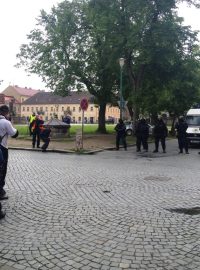 Cvičení Městské násilí v Jaroměři-Josefově