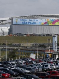 Fotbalový stadion Corinthians v Sao Paulu