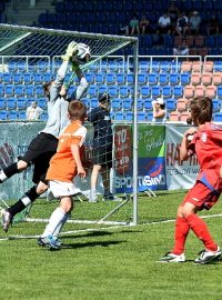 Mladí fotbalisté na finále McDonald´s Cupu