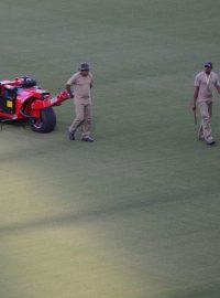 Trávník na stadionu v Natalu vypadá zcela připraven