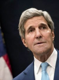 Americký ministr zahraničí John Kerry během návštěvy v Egyptě