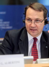 Polský ministr zahraničí Radoslaw Sikorski