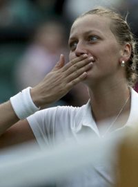 Petra Kvitová si ve Wimbledonu po 3 letech zahraje finále