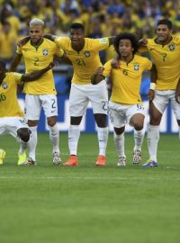 Brazilci při penaltovém rozstřelu v osmifinále proti Chile