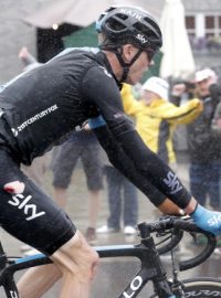 Chris Froome během 5. etapy letošní Tour de France