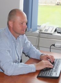 Místopředseda představenstva pardubického hokeje Ondřej Šebek