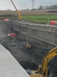 Stavba nejdelšího železničního tunelu v ČR u Kyšic na Plzeňsku