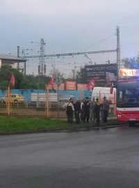 V jednom z bytů v Jateční ulici v Plzni vybuchl plyn
