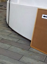 Hlasovací místnost na Pražském hradě