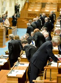 Ustavující schůze Senátu, volba předsedy Senátu