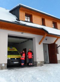 Nové výjezdové stanoviště zdravotnické záchranné služby na Modravě