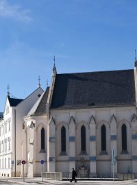 Studentský kostel svaté Rodiny v Českých Budějovicích