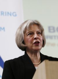 Britská ministryně vnitra Theresa May