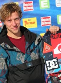 Český snowboardista Jan Nečas