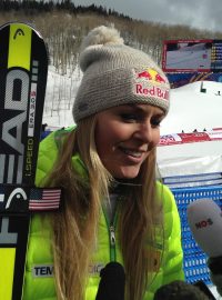 Lindsey Vonnová rozšířila svoji medailovou sbírku ze světových šampionátů o bronz ze super-G