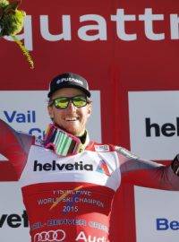 Ted Ligety si stupně vítězů užíval