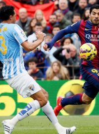 Proti Málaze se neprosadil ani Luis Suárez. Baarcelona prohrála nečekaně 0:1 (ilustrační fotoú