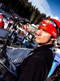 Zdeněk Vítek sledoval v Kontiolahti neúšpěšné počínání češké štafety