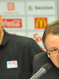 Tomáš Král a Vladimír Růžička (vlevo)