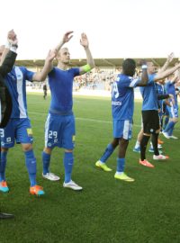 Fotbalisté Liberce v prvním semifinálovém utkání Teplice porazili, aby si zahráli evropské poháry, musí trofej vyhrát