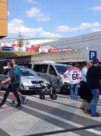 fanoušci hokejového mistrovství (Praha, O2 aréna)