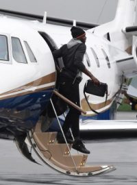 Usain Bolt přiletěl do Ostravy na Zlatou tretru už v sobotu