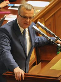 Poslanecká sněmovna 26.5.2015. Miroslav Kalousek