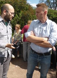 Do Suvorovova parku přišli lidé ‚zachránit ruskou vědu před úplným krachem‘