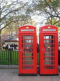 Britská telefonní budka