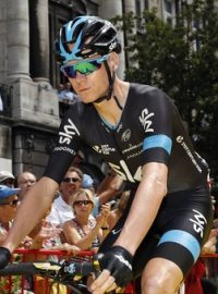 Chris Froome při Tour de France